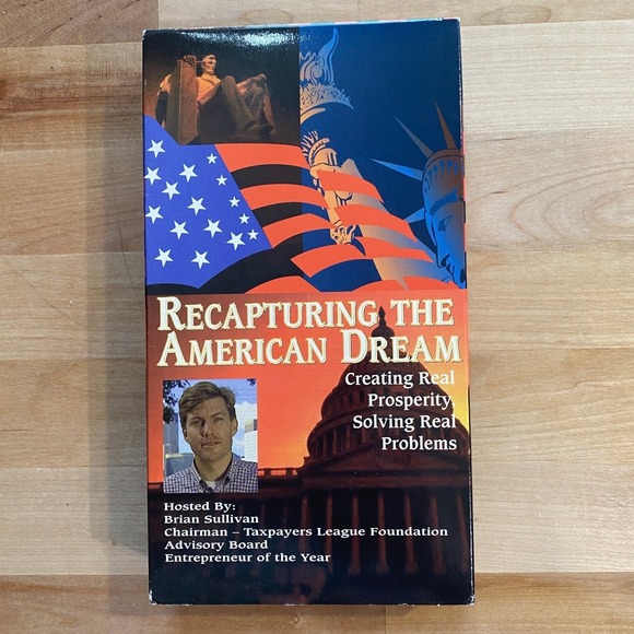 Other - Recapturing The American Dream VHS 2004 Documentary Political Economy